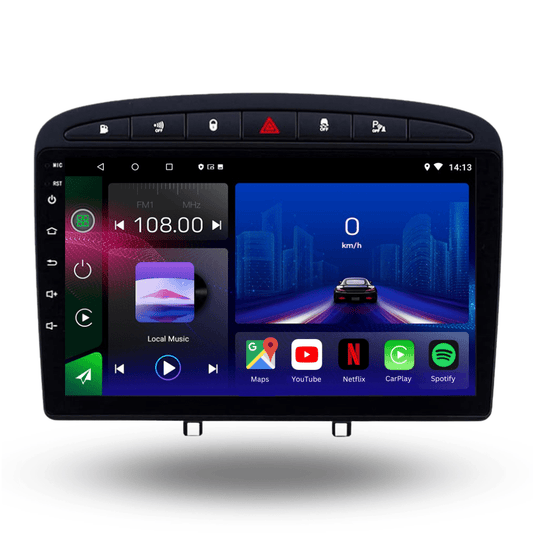 TOPTAKTILPeugeot 308SW 408 | 2007 - 2013 | Android 15 autoradio | Apple CarPlay | Android Auto