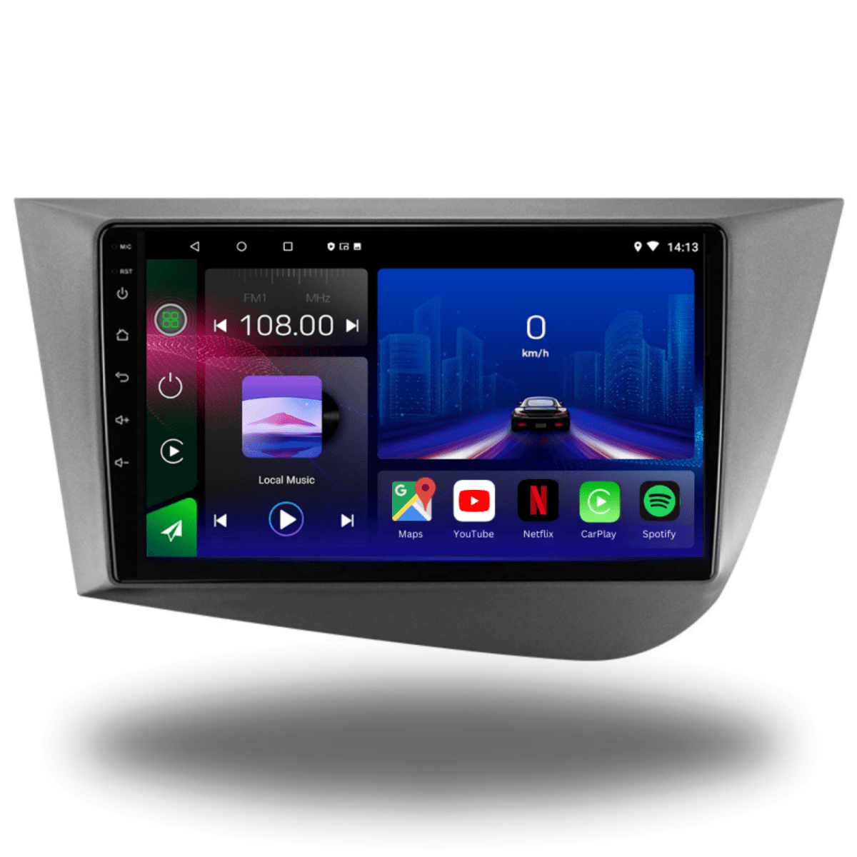 TOPTAKTILSeat Leon 2 MK2 | 2005 - 2012 | Android 15 autoradio | Apple CarPlay | Android Auto