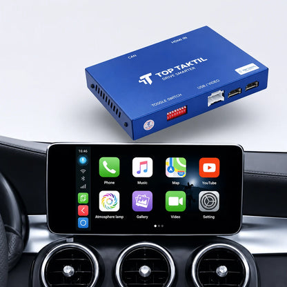 Apple CarPlay kabellos | Nachrüstung für Mercedes | Android Auto | Decoder | Integration