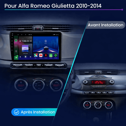 TOPTAKTILAlfa Romeo Giulietta| 2010 – 2014 | Android 15 autoradio | Apple CarPlay | Android Auto