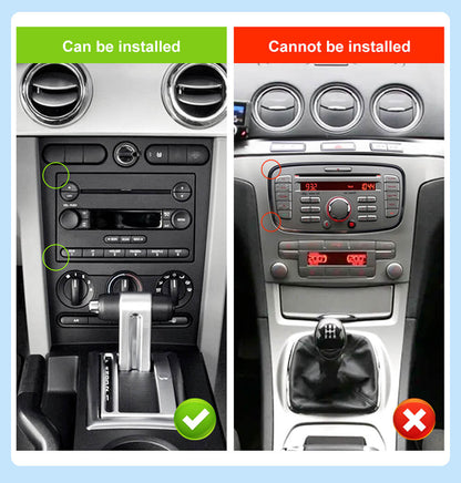 TOPTAKTIL Autoradio Android pour Ford F150 F250 Edge Mustang Taurus | Modèle Spécial 2004–2008 4G|64G