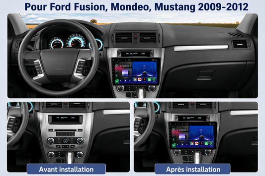 TOPTAKTILFord Fusion Mondeo | 2009 - 2012| Android 15 | CarPlay | Bluetooth | GPS Intégré