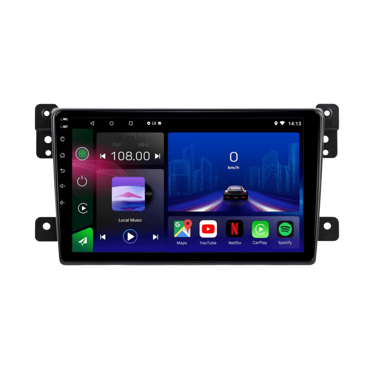TOPTAKTILSuzuki Grand Vitara | 2005 - 2015 | autoradio Android 15 | CarPlay |Android Auto