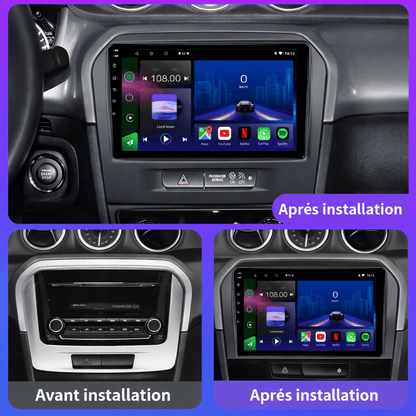 TOPTAKTILSuzuki Vitara | 2015 - 2019 | Android 15 autoradio | Apple CarPlay | Android Auto