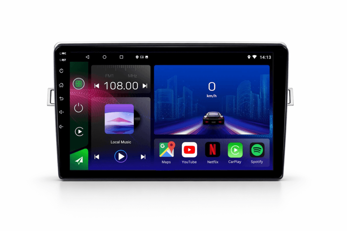 TOPTAKTILToyota Verso Corolla |2010 - 2018| Android 15 autoradio | Apple CarPlay | Android Auto